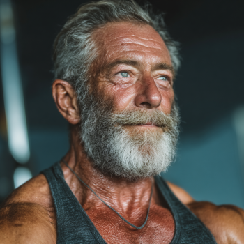 Група людей зрілого віку на тренуванні з йоги